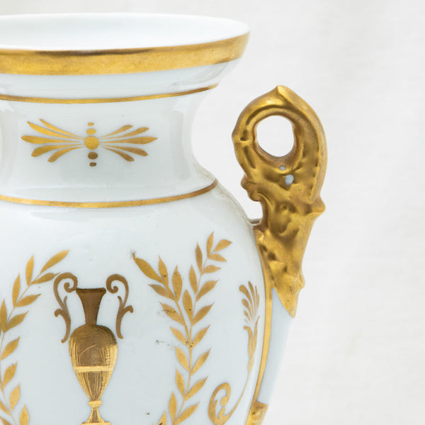 Old Paris Porcelain Urn