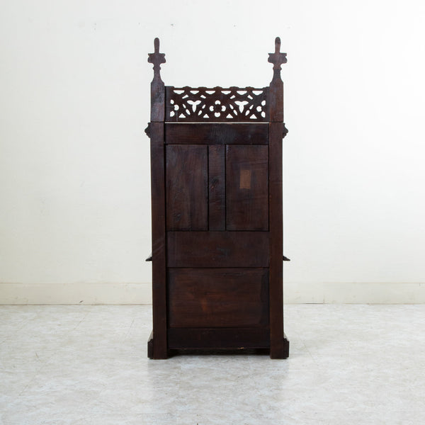 Hand Carved Gothic Chair