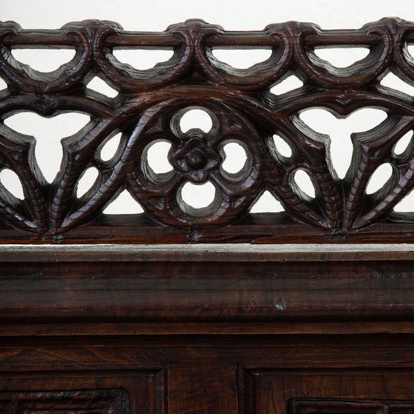 Hand Carved Gothic Chair