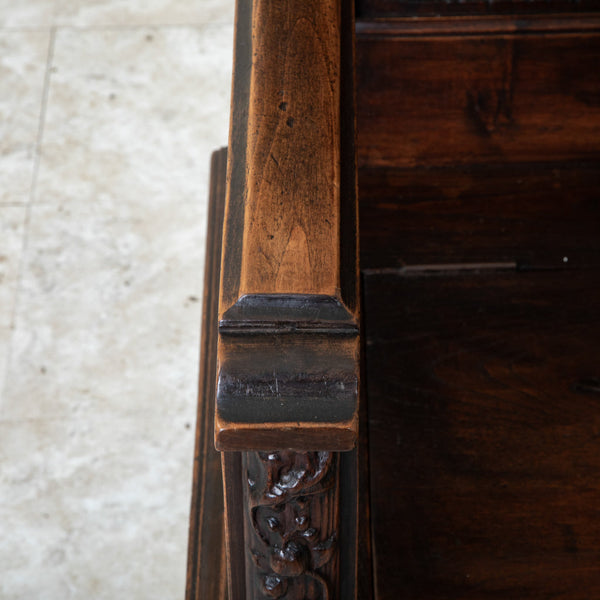 Hand Carved Gothic Chair