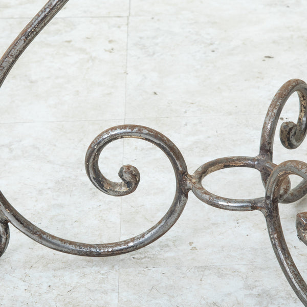 Pair of Iron Jardinieres