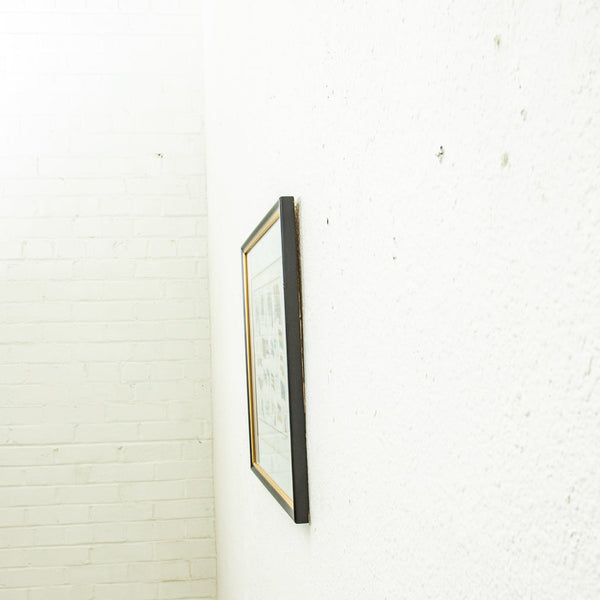 Framed Engraving of Flags