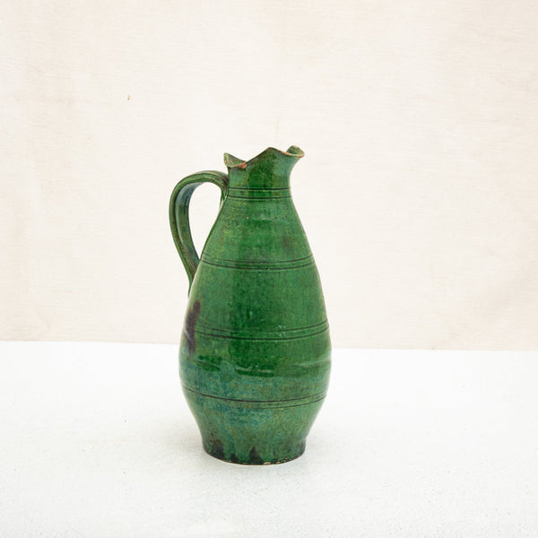 Green Faience Pitcher