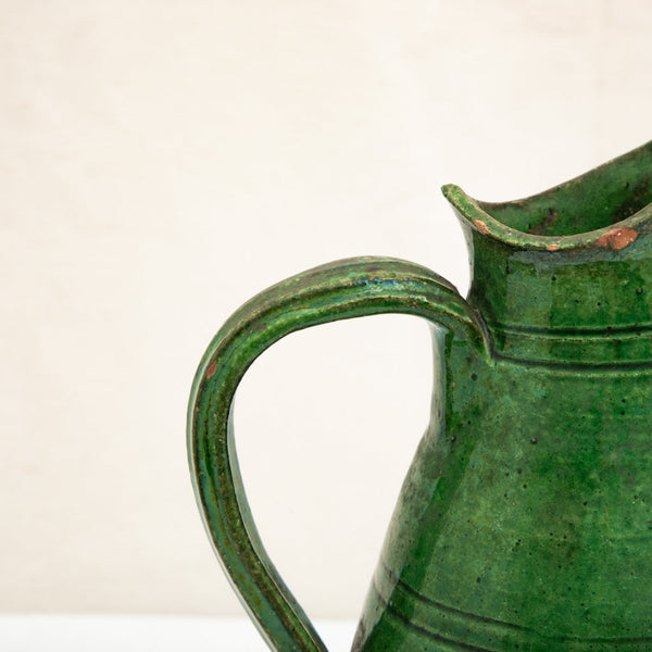 Green Faience Pitcher