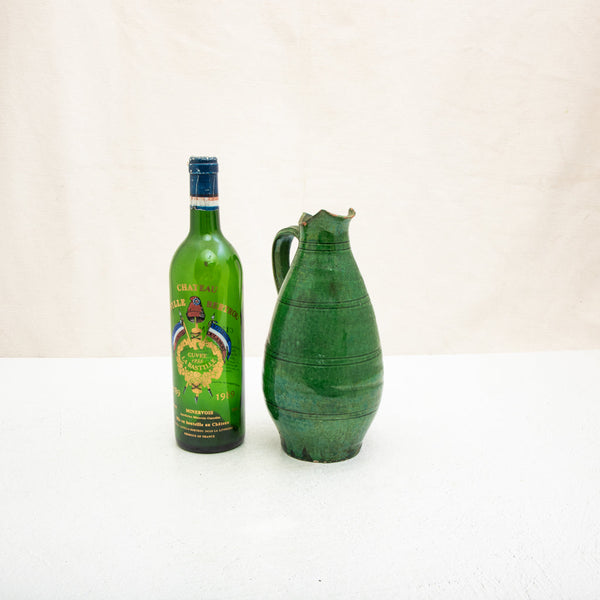 Green Faience Pitcher