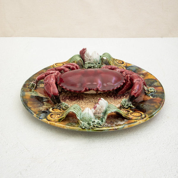 Majolica Palissy Platter