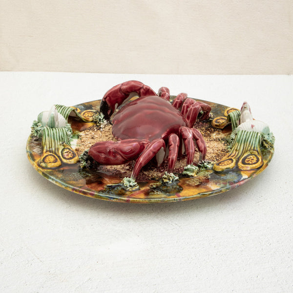 Majolica Palissy Platter