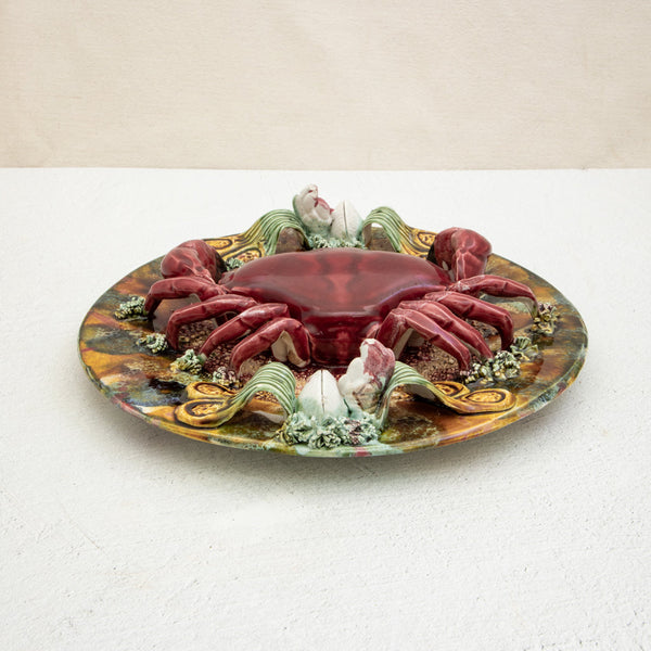 Majolica Palissy Platter