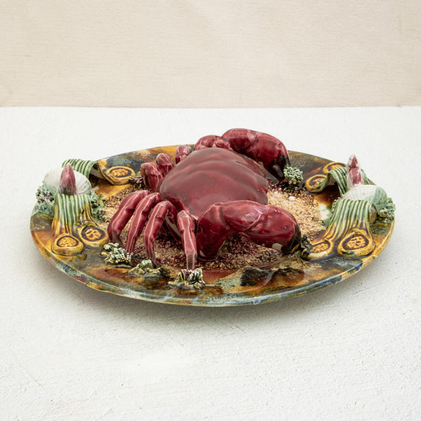 Majolica Palissy Platter