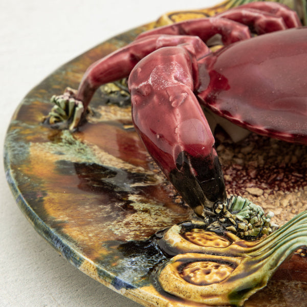 Majolica Palissy Platter