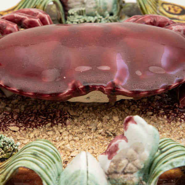 Majolica Palissy Platter