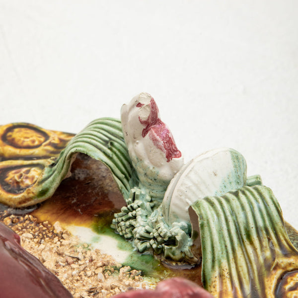 Majolica Palissy Platter