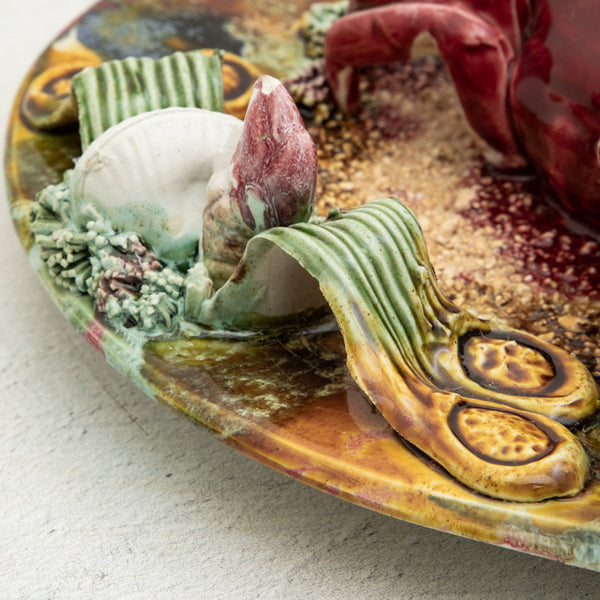 Majolica Palissy Platter