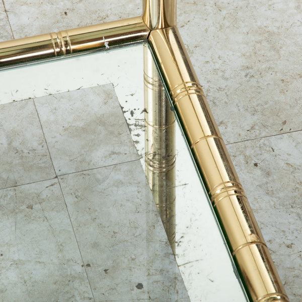 Pair of Brass Side Tables