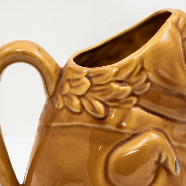 Majolica Pig Pitcher
