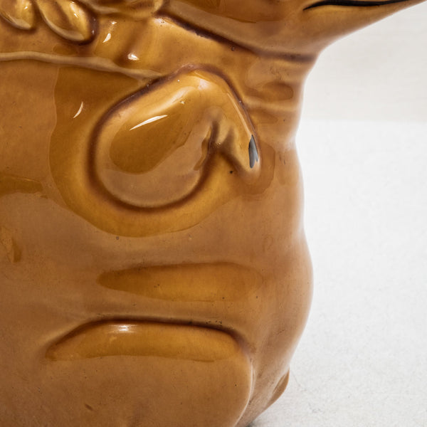 Majolica Pig Pitcher