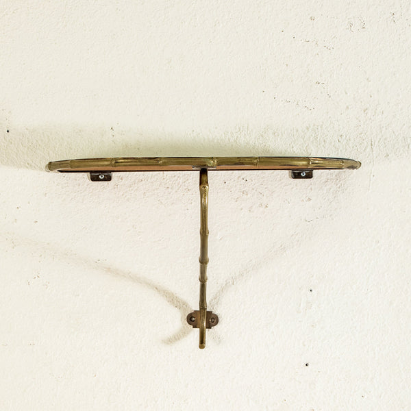 Faux Bamboo Wall Shelf