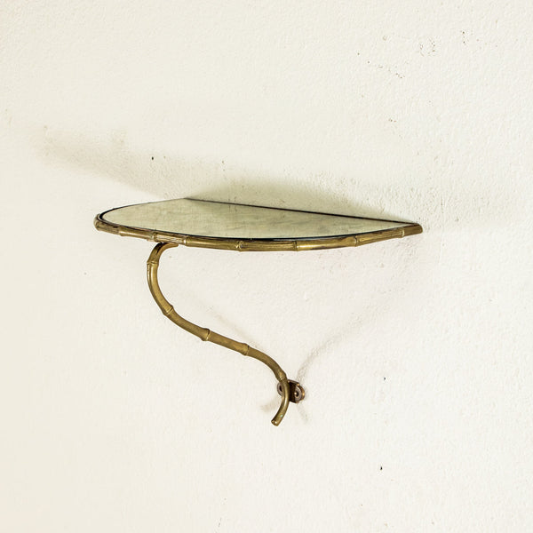 Faux Bamboo Wall Shelf