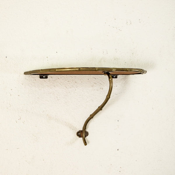 Faux Bamboo Wall Shelf
