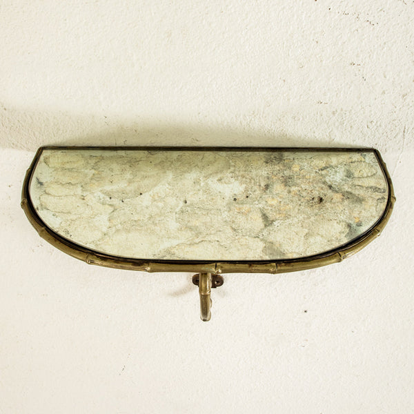 Faux Bamboo Wall Shelf