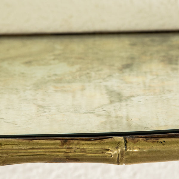 Faux Bamboo Wall Shelf