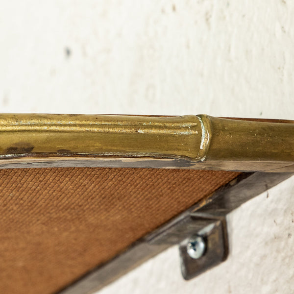 Faux Bamboo Wall Shelf