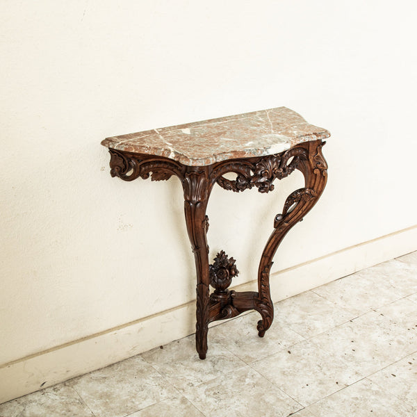 Regency Walnut Console