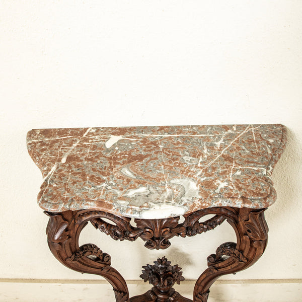 Regency Walnut Console