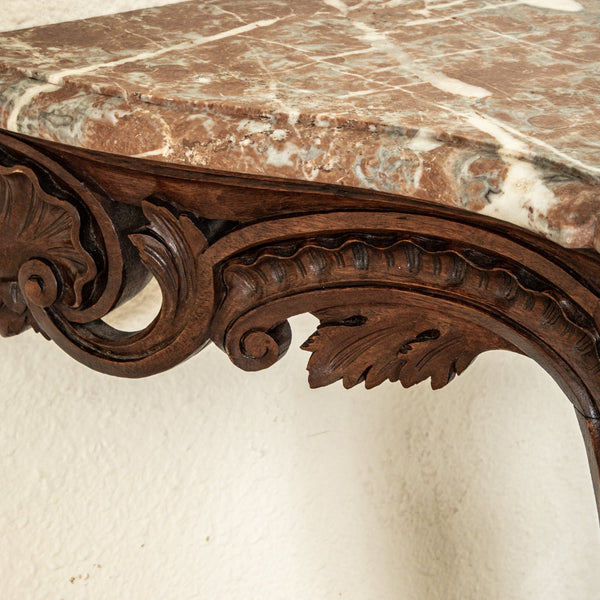 Regency Walnut Console