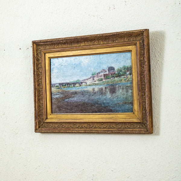 Framed Oil Painting
