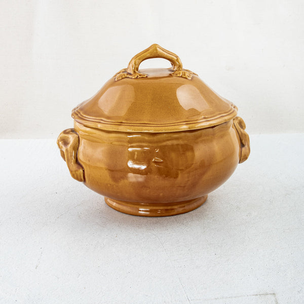 Yellow Faience Soup Tureen