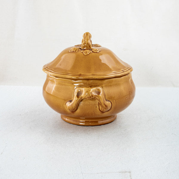 Yellow Faience Soup Tureen