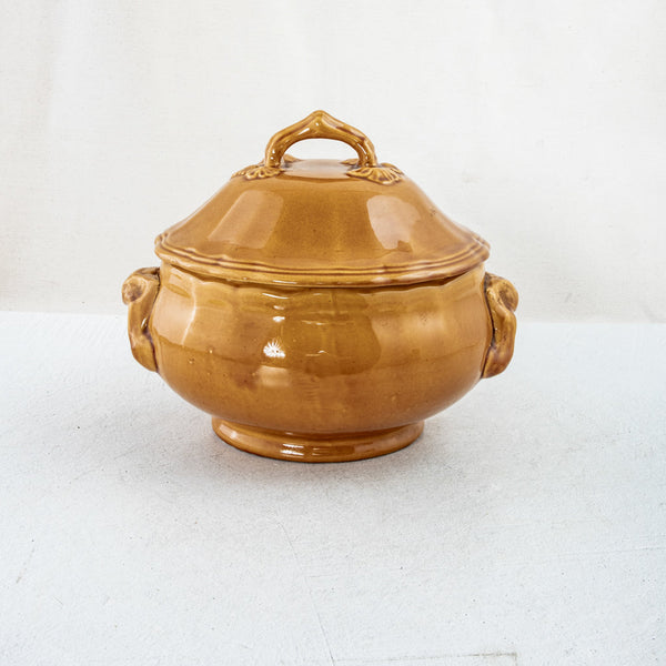 Yellow Faience Soup Tureen