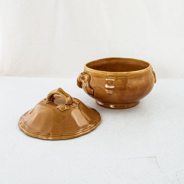 Yellow Faience Soup Tureen