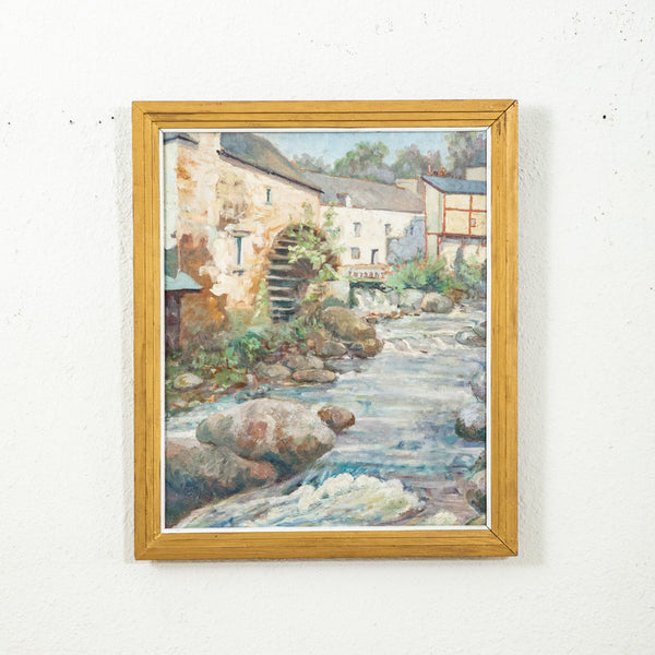 Framed Oil Painting