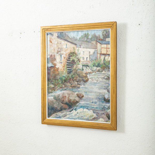 Framed Oil Painting