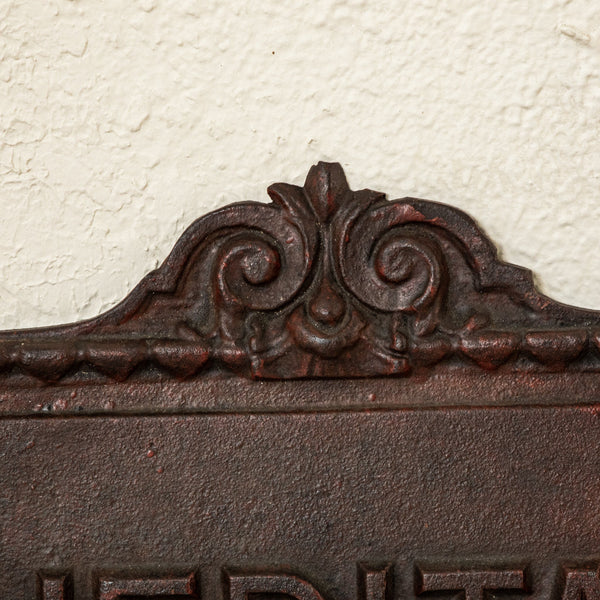 Heritage Antiques Plaque