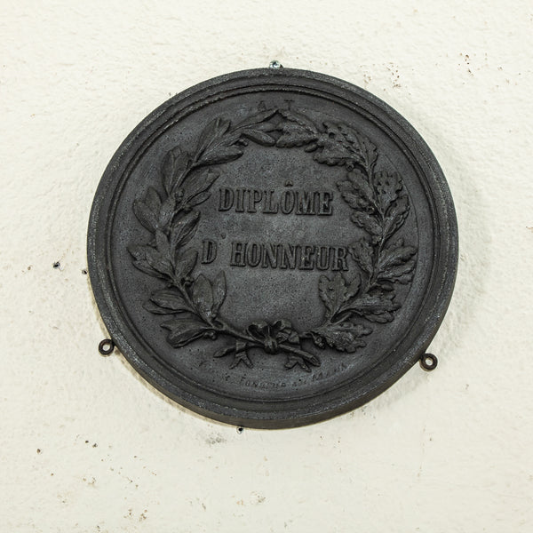 Diplome d'Honneur Plaque