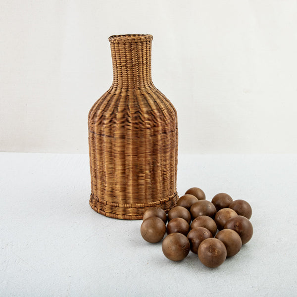 Basket with Hunting Balls