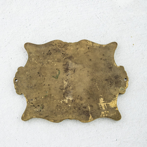 Bronze Number One Plaque