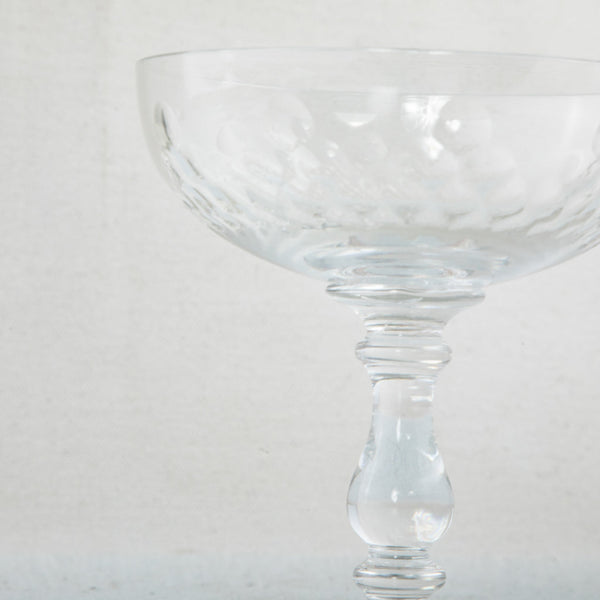 Set of Ten Crystal Coupes