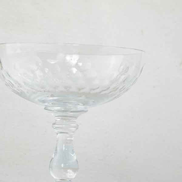 Set of Ten Crystal Coupes
