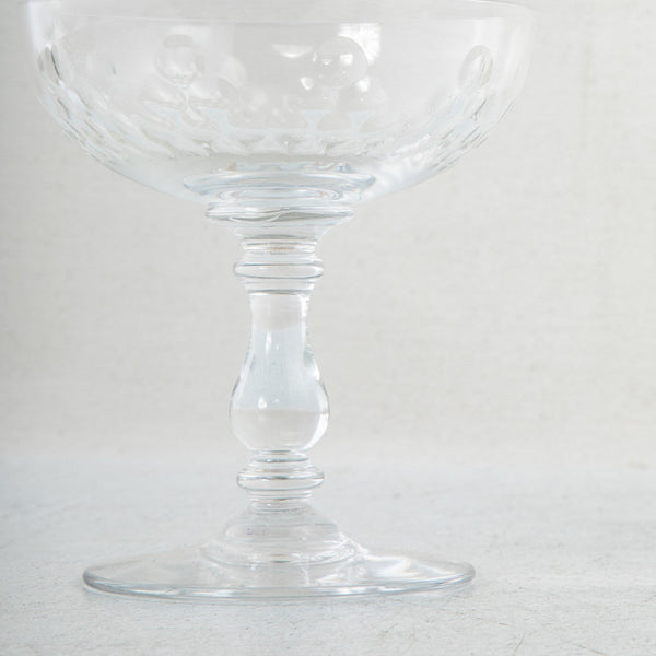 Set of Ten Crystal Coupes