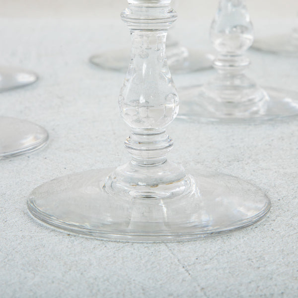 Set of Ten Crystal Coupes