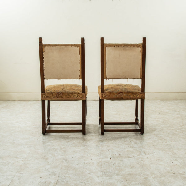 Pair of Hand Carved Chairs