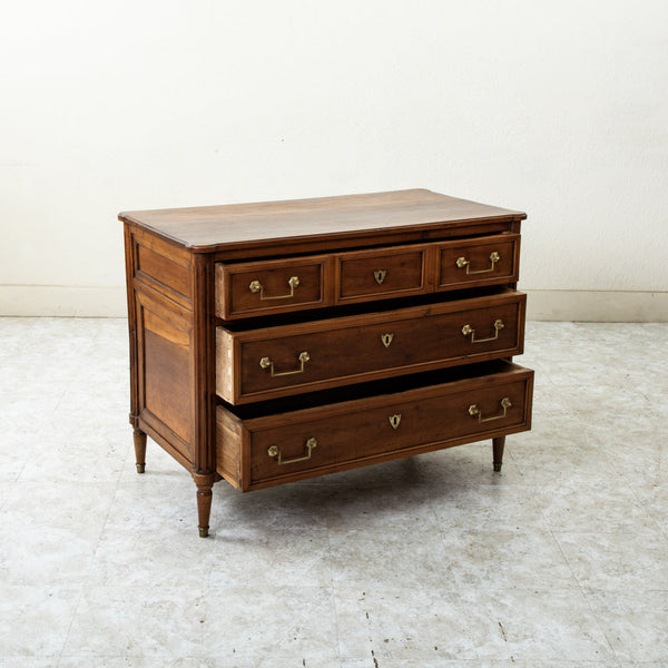 Walnut Louis XVI Chest
