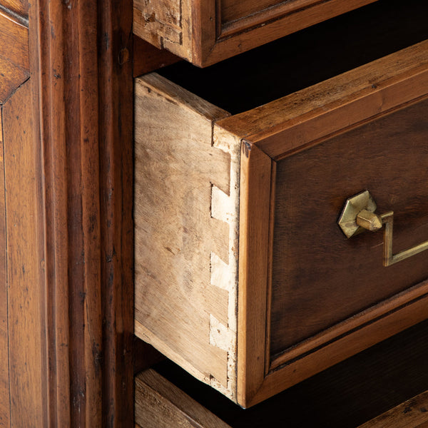 Walnut Louis XVI Chest
