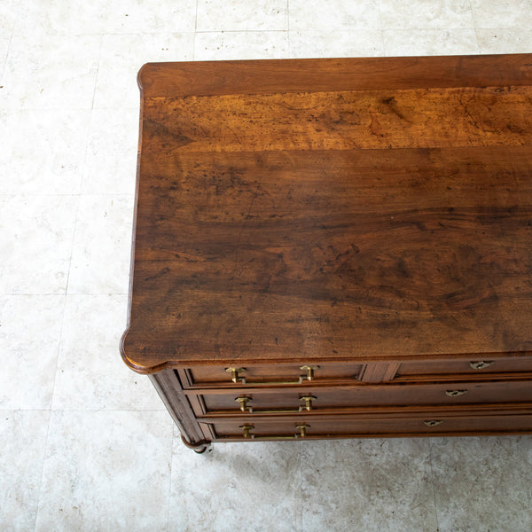 Walnut Louis XVI Chest