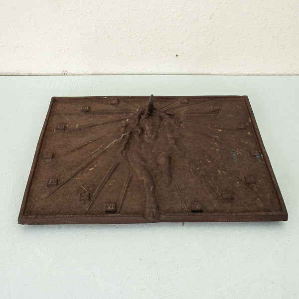 19th Century Iron Sun Dial