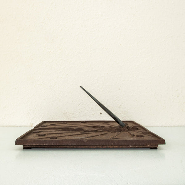 19th Century Iron Sun Dial